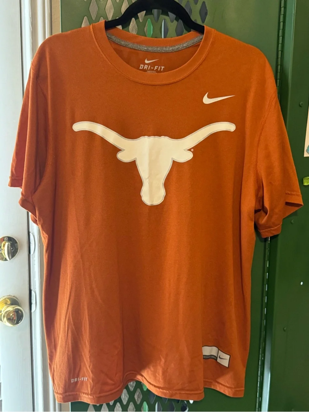 Nike Burnt Orange Texas Longhorns Dri-Fit Tee